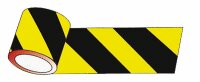 1 Rolle 50 m Gewebe-Klebeband gelb/schwarz