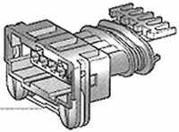 Einspritz-Steckgehäuse (w) 5-pol AMP JPT