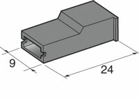 MTA Steckgehäuse 6.3 mm weiblich 1-pol