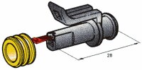 Buchsengehäuse SUPERSEAL 1.5, 1-pol