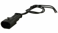 Stiftgehäuse Typ SUPERSEAL 1.5, 2-pol. mit Kabel