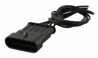 Stiftgehäuse Typ SUPERSEAL 1.5, 5-pol. mit Kabel