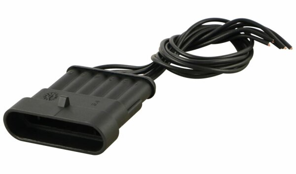 Stiftgehäuse Typ SUPERSEAL 1.5, 6-pol. mit Kabel