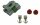 Stecker-Set Metri-Pack 630, 2-pol, 4.0 mm2