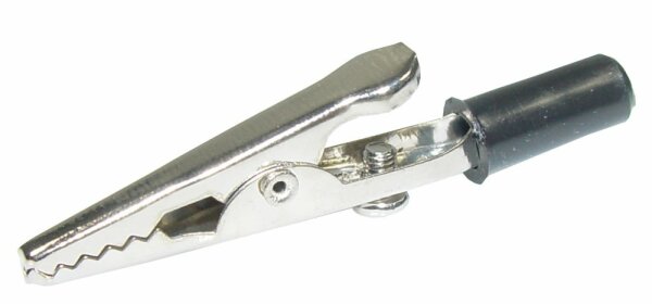 Krokodilklemme schwarz