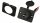 Einbausteckdose mit flacher Montageplatte - 2 x USB-A