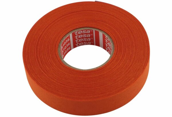 TESA - 1 Rolle Gewebeband orange PET Vlies