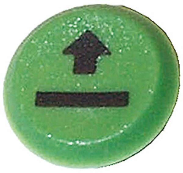 Pneutron Emblem "Aussenbetätigung grün"