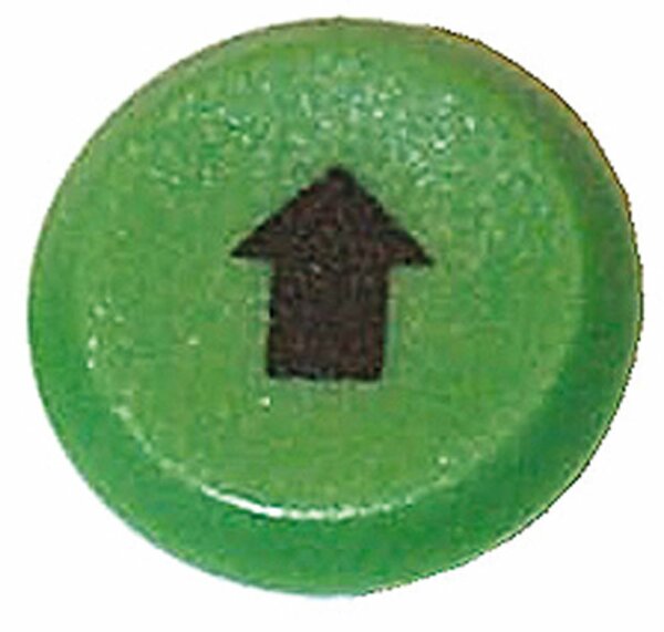 Pneutron Emblem "Heben-Senken grün"