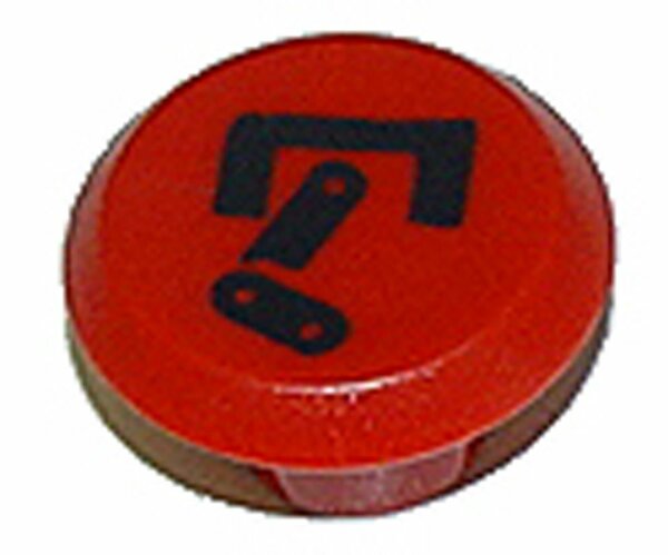 Pneutron Emblème "moteur supplém. rouge"