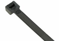 Attache-câbles 9 x 550 mm, noir, rainures de...