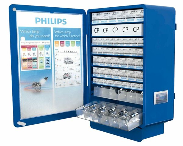 Philips Lampenschrank Metall gefüllt 12 V