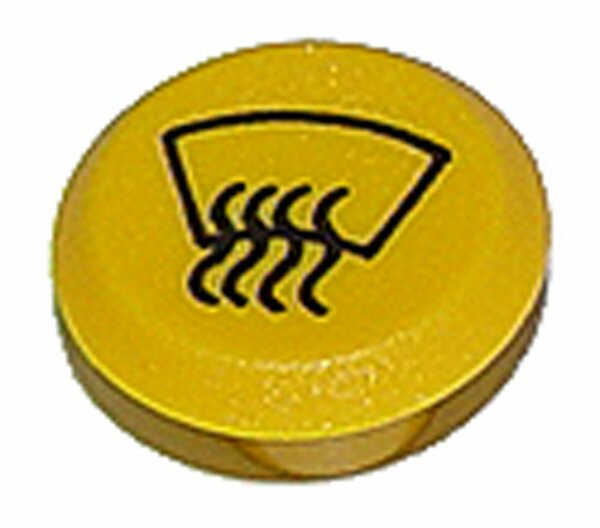 Pneutron Emblem "Defroster gelb"