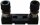 Halter zu Streifensich. Gabelstapler
