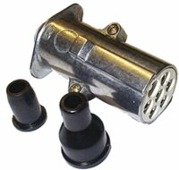 EURO-S Stecker 7-pol. 24V aus Alu