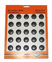 Abdeckschrauben schwarz 22mm