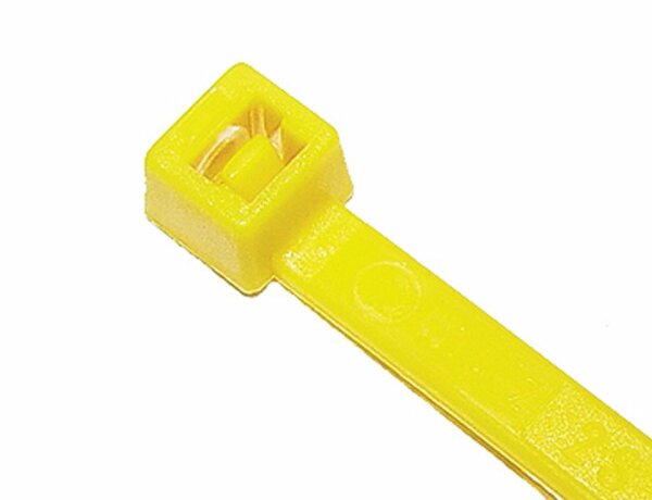 Attaches câbles 3.5 x 140 mm jaune