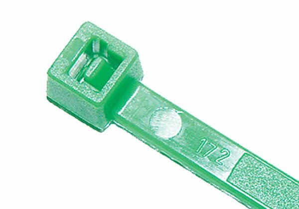 Kabelbinder 3.5 x 140 mm grün