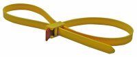 Lösbare Kabelbinder 13 x 750 mm gelb