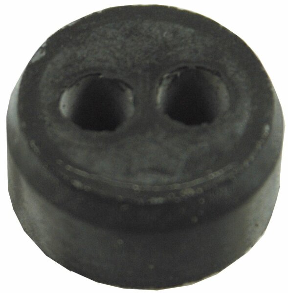 Gummitülle mit 2 Kabeleingängen für 13/15-pol.