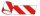 TESA - 1 Rolle Bodenmarkierungsband rot/weiss