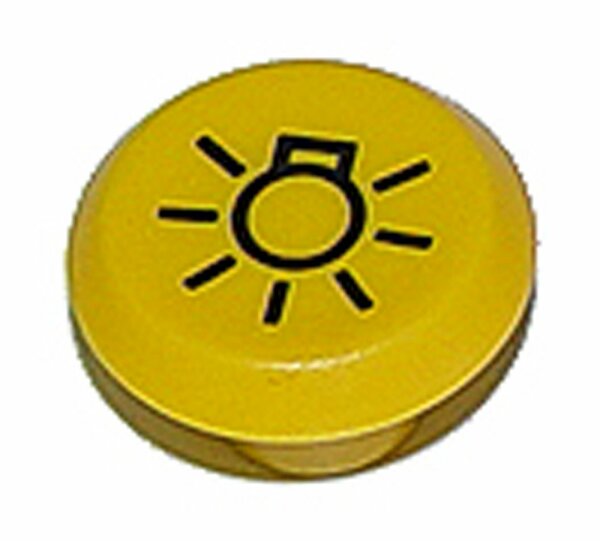 Pneutron Emblème "feu de position jaune"