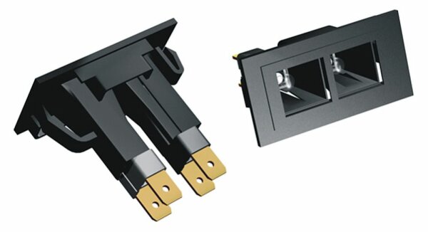 Doppelrahmen mit Kontrollleuchten 24V