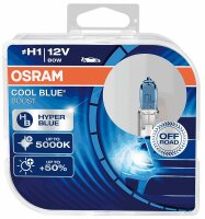 2 x Osram Glühlampen H1 12V 80W CBB