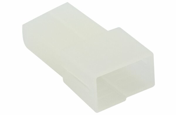 Flachsteckgehäuse 2-pol weibl. 110 Serie