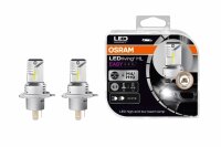 OSRAM - 2 x LED-Lampe HL EASY H4/H19 12 V weiss 1’400 lm