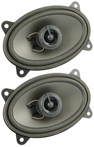 1 Paar Lautsprecher oval 90x150mm 60W