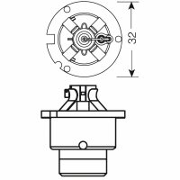 Osram Gasentladungslampe Xenarc D2S 35 W CBN