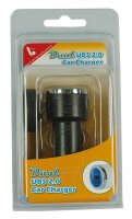 Ladestecker mit Gummideckel - 2 x USB-A