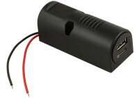 Aufbausteckdose - 1 x USB-A und 1 x USB-C