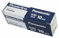 9V - Panasonic Batterie, Packung mit 10 Stk.