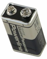 9V - Panasonic Batterie, Packung mit 10 Stk.