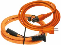 DEFA - 230 VAC Anschluss-Set 5.0 m *orange* mit Stecker/Dose