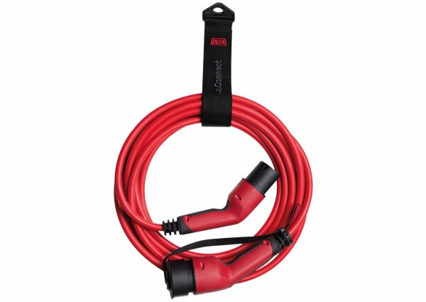 DEFA - eConnect Ladekabel, Typ 2 22 kW 32 A / 400 V, 7.5 m gerade