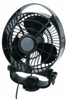 Seekr - Bora 12 V Ventilator schwarz, 3 Stufen