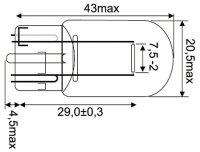 Osram Original W21W 12 V Faltschachtel
