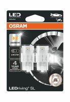 OSRAM - 2 x LED-Lampe W3x16d 12 V gelb