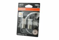 OSRAM - 2 Stk. LED-Lampen BAU15s 12 V gelb