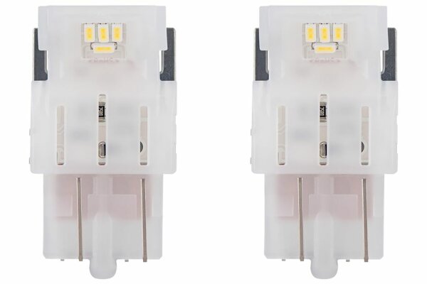 OSRAM - 2 x LED-Lampe W3x16q 12 V Red