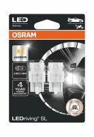 OSRAM - 2 x LED-Lampe W3x16q 12 V gelb