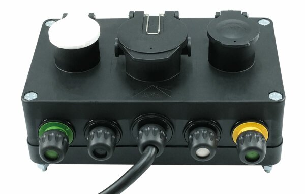 Aspöck Steckdosenverteiler 3-fach PVC