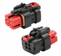 AMPSeal 16 - prise 4 pôles Key A rouge