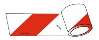 Reflektierklebeband links rot/weiss 100mm