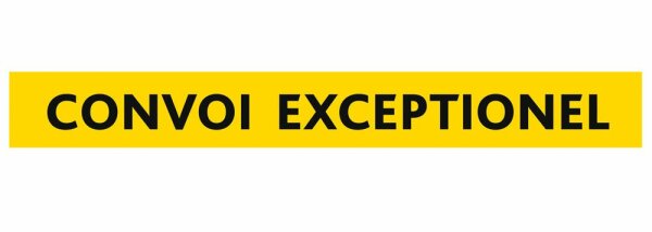Convoi Exceptionel, reflektierend Klasse 2