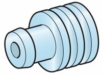Einzeladerdichtung 0.5 - 1.0 mm2 blau, MCP 2.8