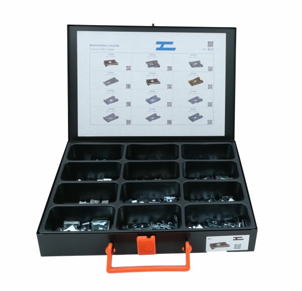 Sortiment Blechmuttern ø3.5 - 6.5mm